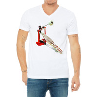 Drum Pedal Drumming Lover Gift V-neck Tee | Artistshot