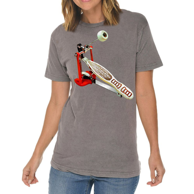 Drum Pedal Drumming Lover Gift Vintage T-Shirt by baidyavirendk | Artistshot