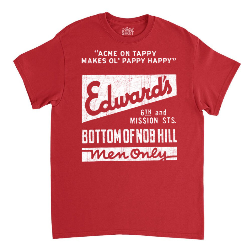 Edwards Mens Club Vintage 60s Cocktail Bar Classic T-shirt | Artistshot