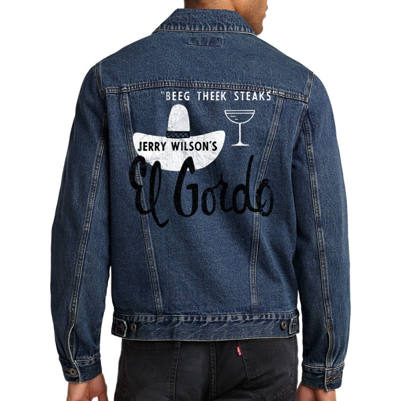 El Gordo Steakhouse 60s Aesthetic Men Denim Jacket by baidyavirendk | Artistshot