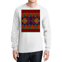 Ai. Abstract Seamless Pattern Stylized As Artific Long Sleeve Shirts | Artistshot