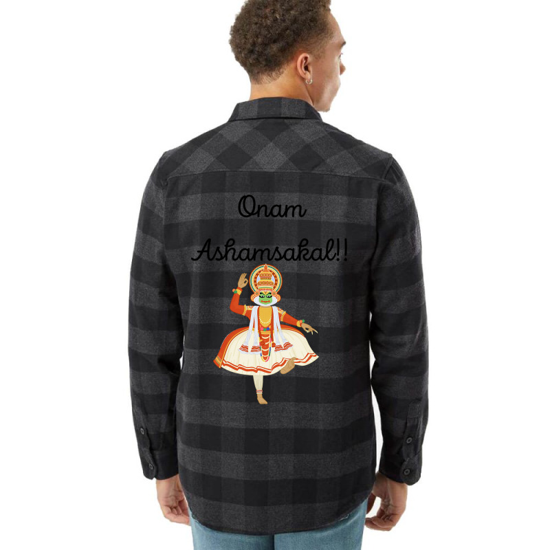 Onam Ashamsakal (happy Onam) Flannel Shirt by JOHN CHAVEZ | Artistshot