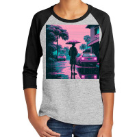 Coconut Trees At Sunset 80's Youth 3/4 Sleeve | Artistshot