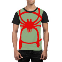 Miles Morales Crest Graphic T-shirt | Artistshot