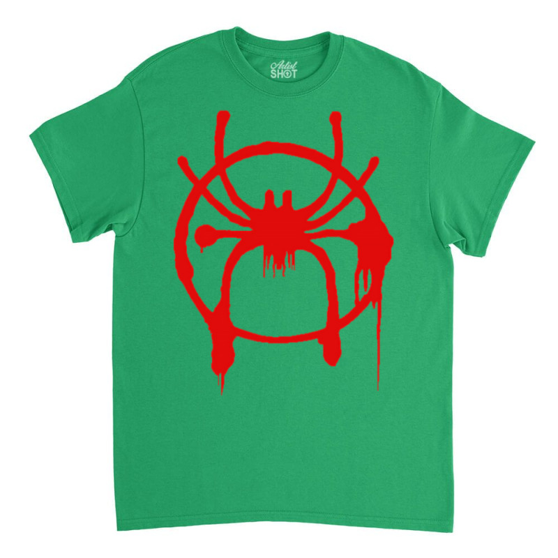 Miles Morales Crest Classic T-shirt by tarabadroeseg | Artistshot