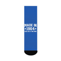 Made In 1964 Aged Like A Fine Wine Crew Socks | Artistshot