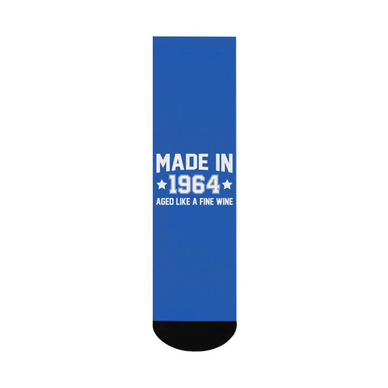 Made In 1964 Aged Like A Fine Wine Crew Socks | Artistshot