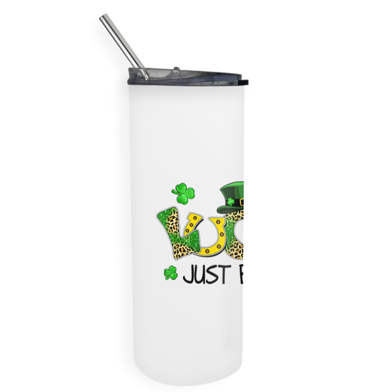 Not Lucky Just Blessed St Patricks Day Shamrock Skinny Tumbler | Artistshot