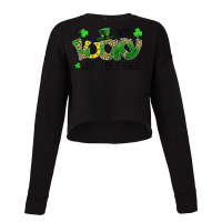 Not Lucky Just Blessed St Patricks Day Shamrock Cropped Sweater | Artistshot