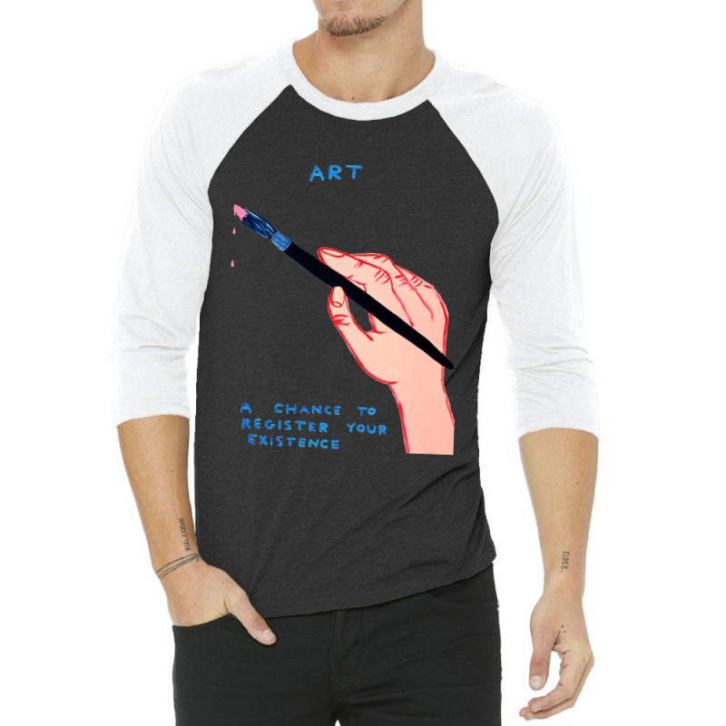 A Chance To Register Your Existence 3/4 Sleeve Shirt | Artistshot