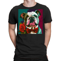 Cute Smiling Dog Wear A Bow Tie T-shirt | Artistshot