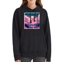 Aesthetic View On Sunset Sky Vintage Hoodie | Artistshot