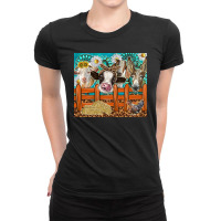 Western Farm Animals Ladies Fitted T-shirt | Artistshot