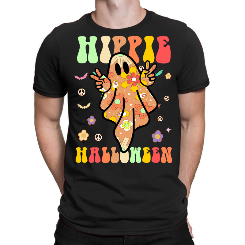 Hippie Halloween Shirt Retro Halloween T-shirt | Artistshot