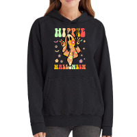 Hippie Halloween Shirt Retro Halloween Vintage Hoodie | Artistshot