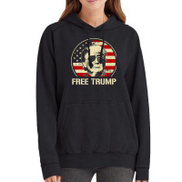 Free Donald Trump Trump 2024 To Save America Vintage Hoodie | Artistshot