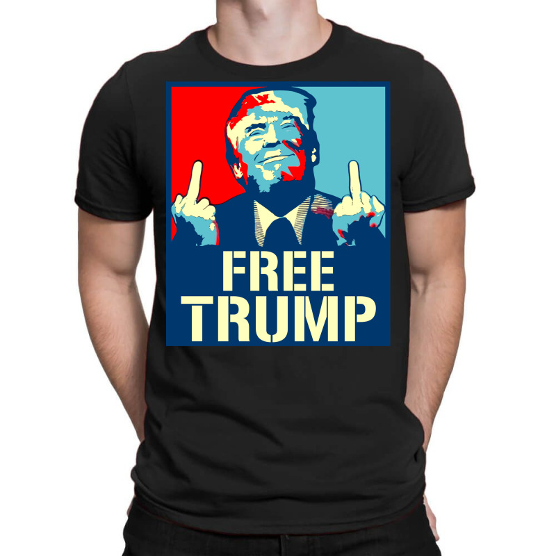 Free Trump Free Donald Trump Republican Supporter T-shirt | Artistshot