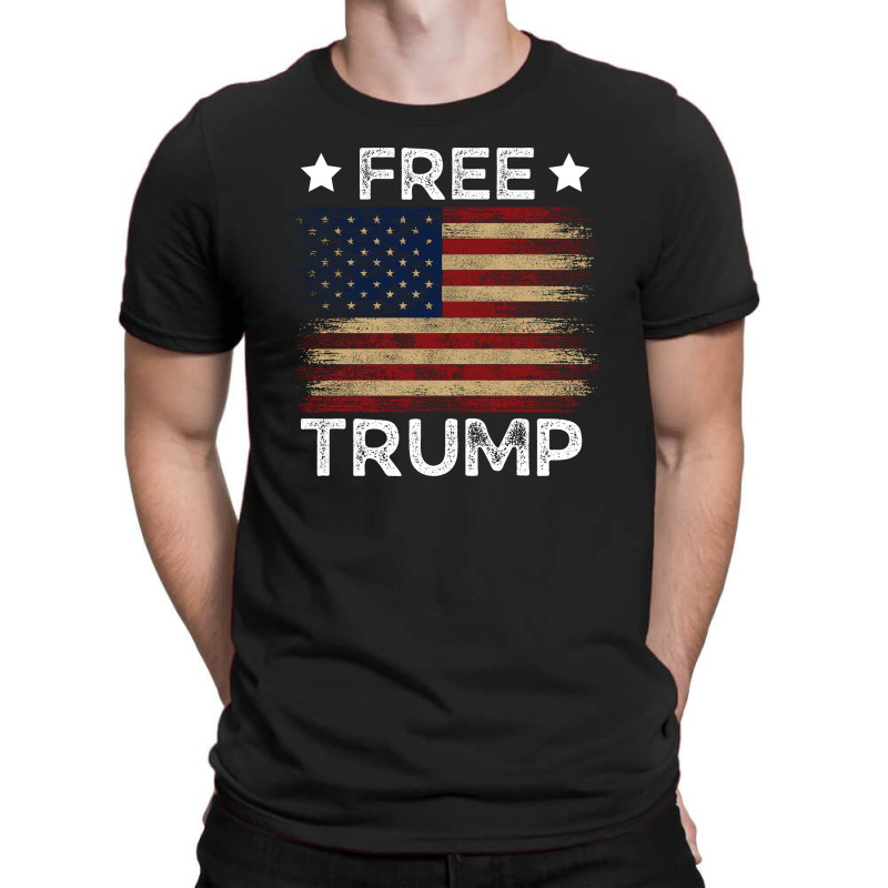 Free Trump Free Donald Trump Republican Support T-shirt | Artistshot