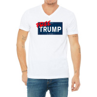 Free Trump Free Donald Trump Republican Support V-neck Tee | Artistshot