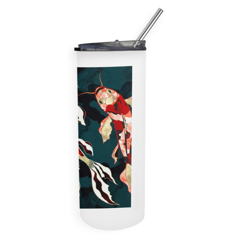 Metallic Koi Skinny Tumbler | Artistshot