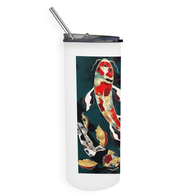 Metallic Koi Skinny Tumbler | Artistshot