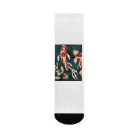 Metallic Koi Crew Socks | Artistshot