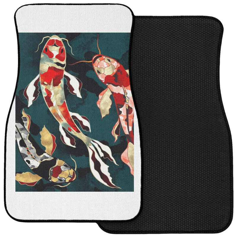 Metallic Koi Front Car Mat | Artistshot