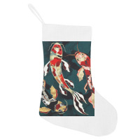 Metallic Koi Holiday Stocking | Artistshot