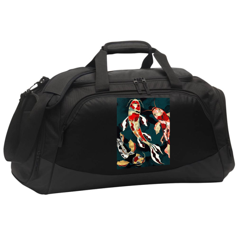 Metallic Koi Active Duffel | Artistshot