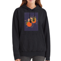 Orange Branch Vintage Hoodie | Artistshot