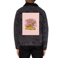 Virgo Mushroom Unisex Sherpa-lined Denim Jacket | Artistshot