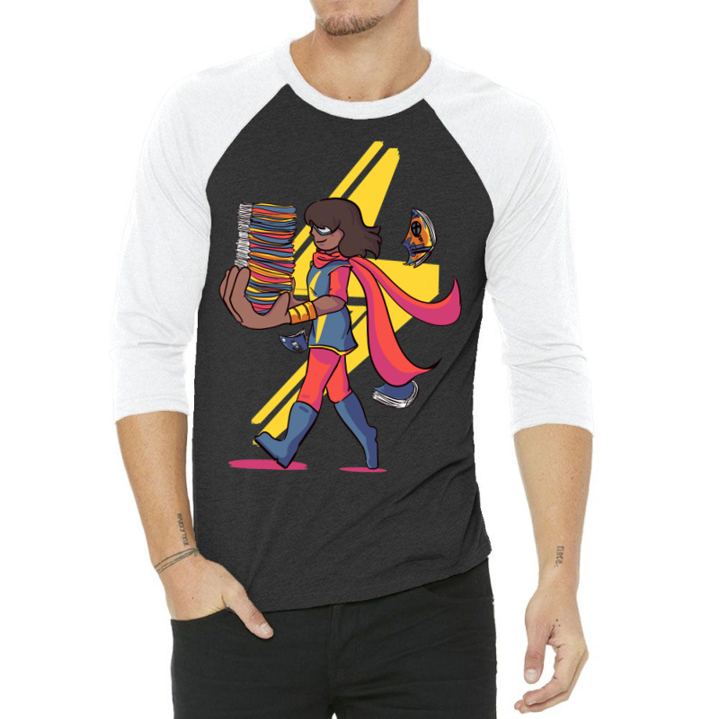 Kamala Khan 3/4 Sleeve Shirt | Artistshot