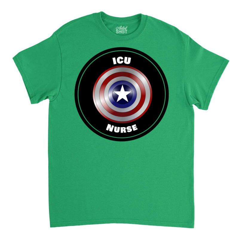 Icu Nurse Superhero Classic T-shirt | Artistshot