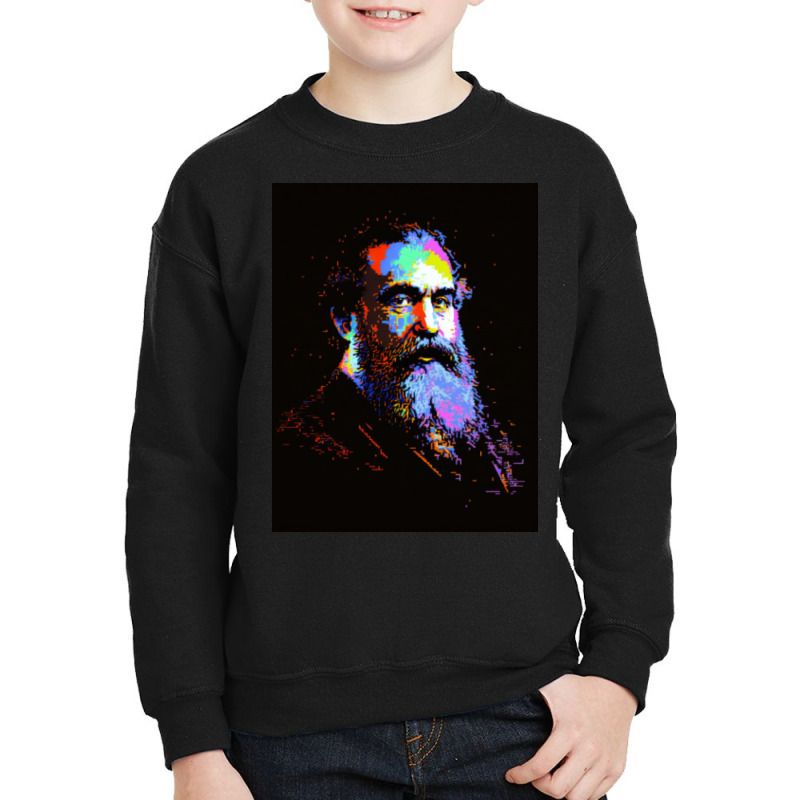 Claude Monet Youth Sweatshirt by rifkiarsen | Artistshot