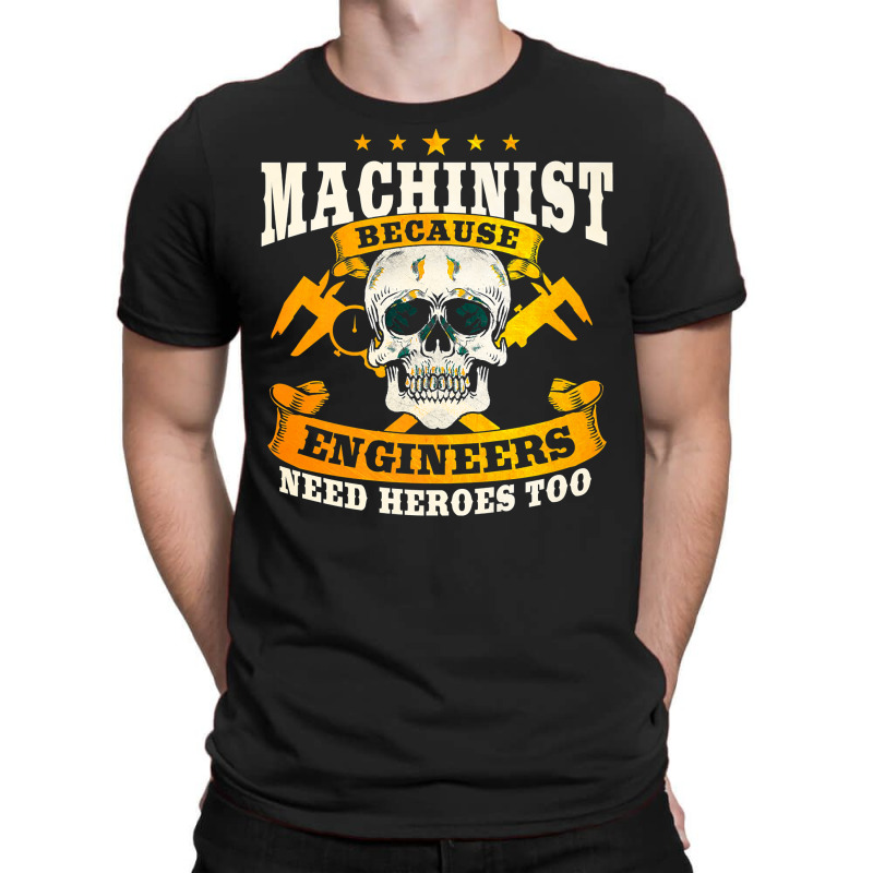 Funny Machinist Tools Cnc Machine Operator Machining Premium T Shirt T-shirt | Artistshot