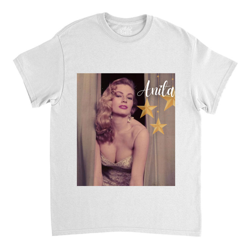 Anita Ekberg Classic T-shirt by ROBERT BRIDGES | Artistshot