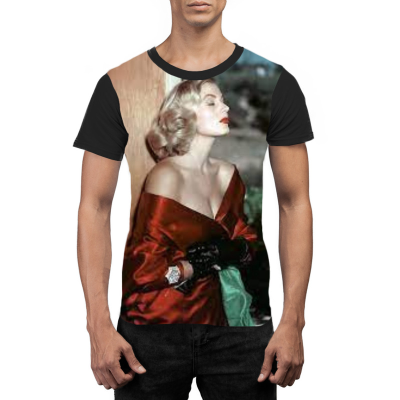 Anita Ekberg Graphic T-shirt by ROBERT BRIDGES | Artistshot