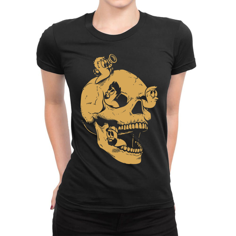 Oneyplays (2) Ladies Fitted T-Shirt by RICHARD COLLI | Artistshot