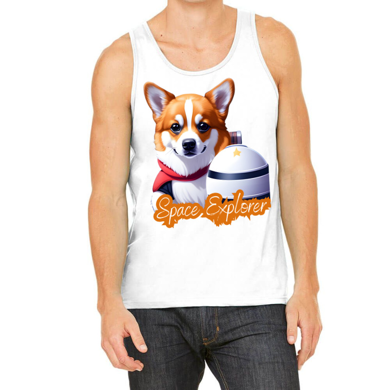 Corgi Astronaut Tank Top | Artistshot