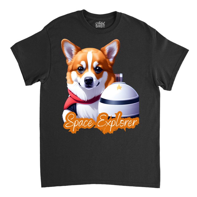 Corgi Astronaut Classic T-shirt | Artistshot