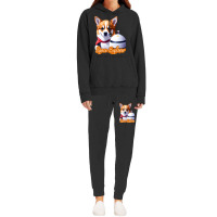 Corgi Astronaut Hoodie & Jogger Set | Artistshot