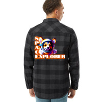 Corgi Astronaut Flannel Shirt | Artistshot