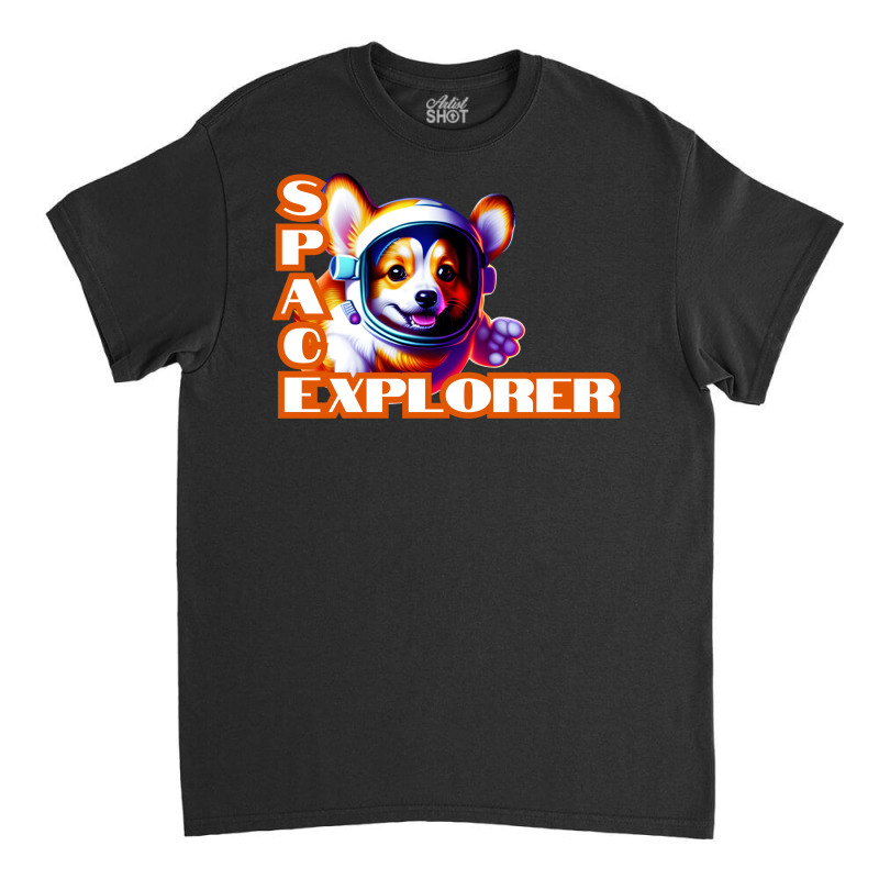 Corgi Astronaut Classic T-shirt | Artistshot