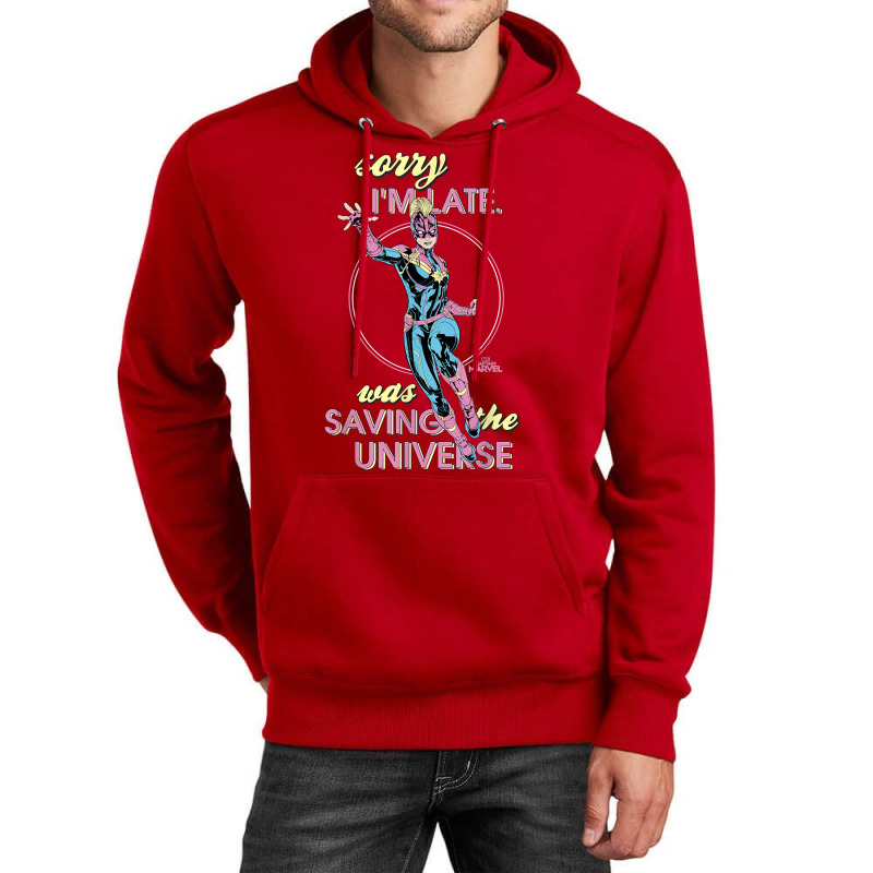 Sorry I Was Saving The Universe Unisex Hoodie by tpimpflocke5 | Artistshot