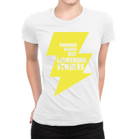 Lightning Strikes! Ladies Fitted T-shirt | Artistshot