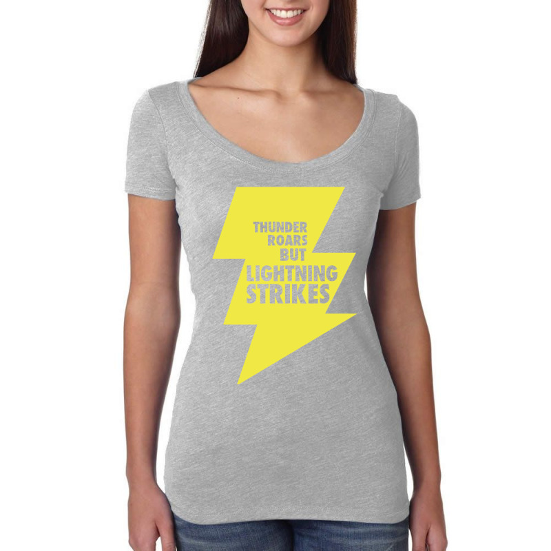 Lightning Strikes! Women's Triblend Scoop T-shirt by ashtahorion4 | Artistshot