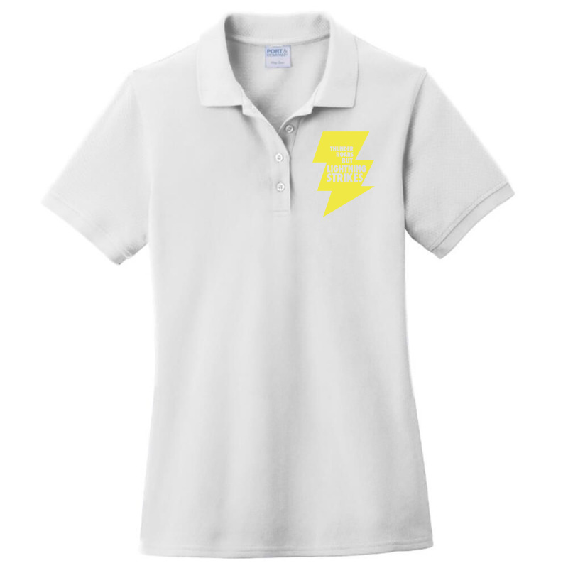 Lightning Strikes! Ladies Polo Shirt by ashtahorion4 | Artistshot