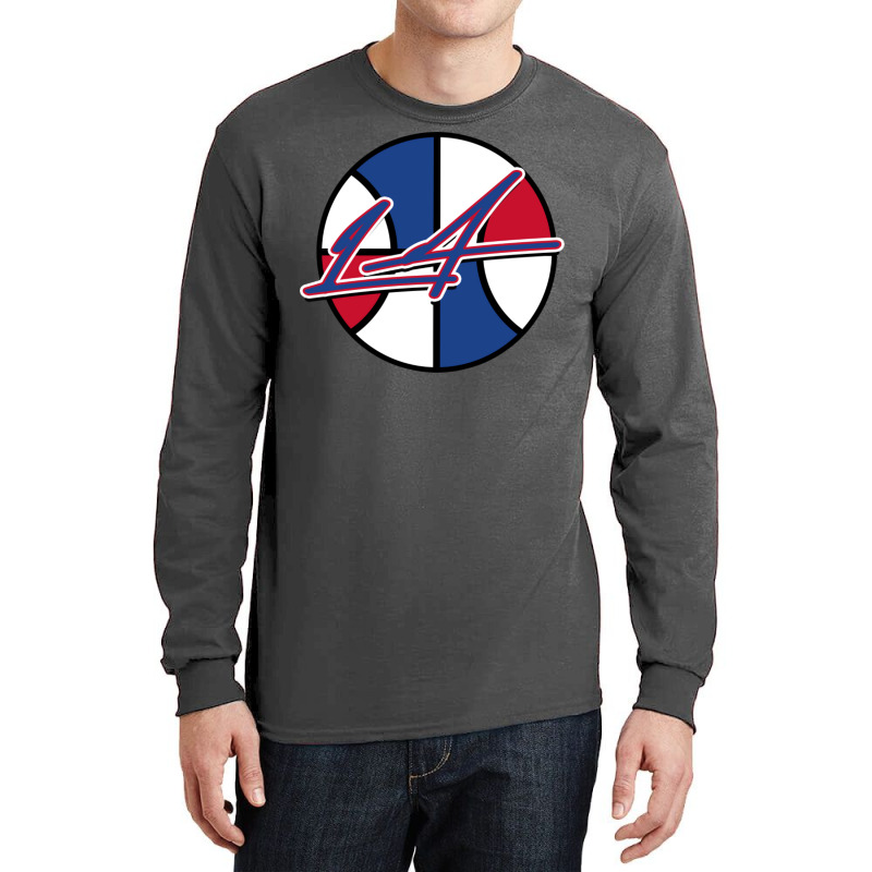 La Basketball Signature1 Long Sleeve Shirts by ancapdowask | Artistshot