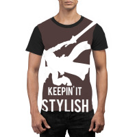 Keepin' It Stylish Graphic T-shirt | Artistshot