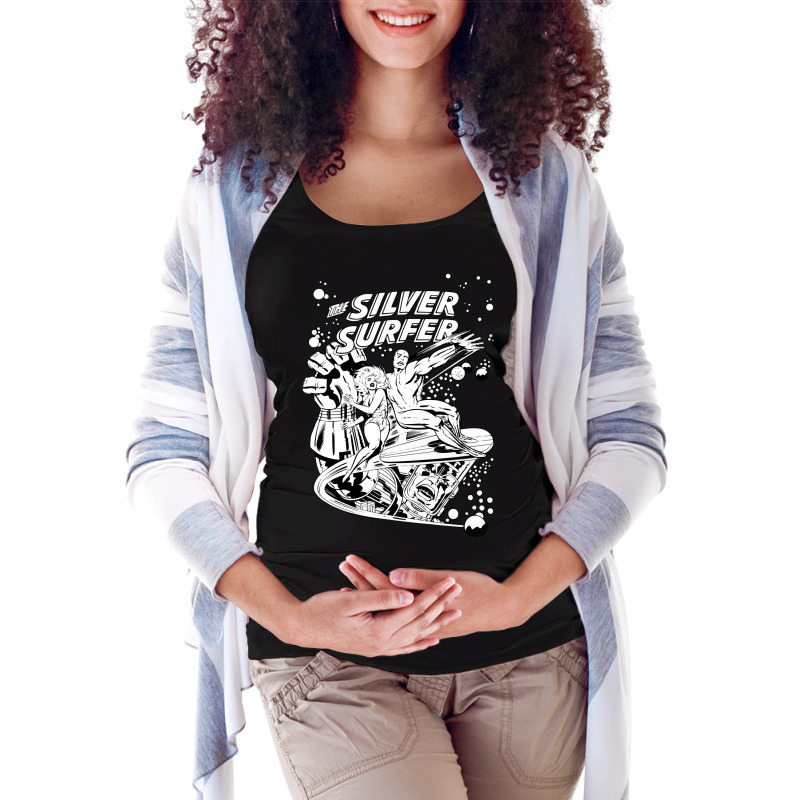 Silver Surfer 4 Maternity Scoop Neck T-shirt | Artistshot